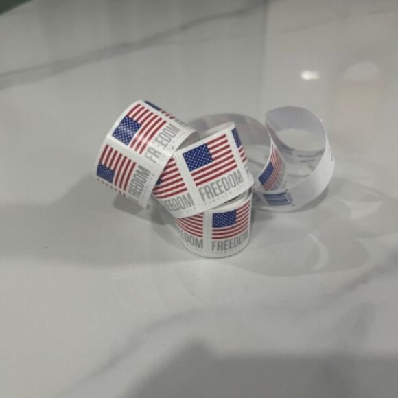1000 usps forever stamps of 2023 Mail U.S.A. Flag Postage - Picture 2 of 2